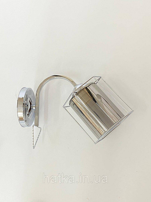 Настінне бра на 1 плафон B-91179B/1 хром Київ - фото 1
