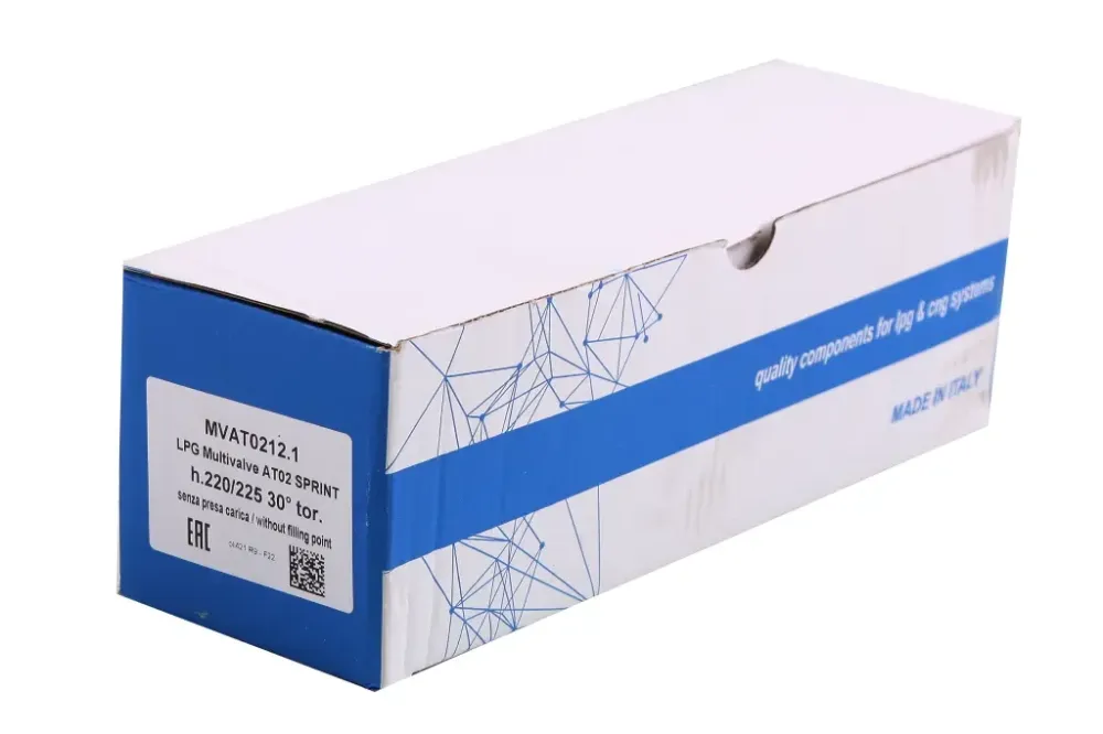 Мультиклапан ГБО для внутр. тор-го баллона H220мм 30° Tomasetto с катушкой Винница - изображение 3