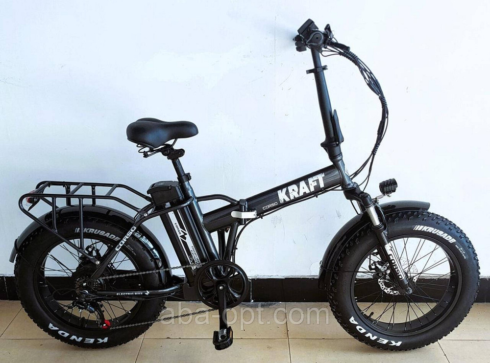 Электровелосипед Corso Kraft 500W-48V-13Ah Lition шины 20«/20» купить дешево в Украине Одесса - изображение 1