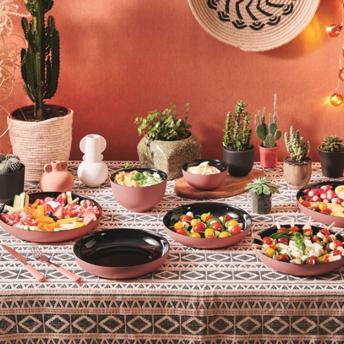 Блюдо сервірувальне 21см теракот 6788158 Vicky Black Luminarc Житомир