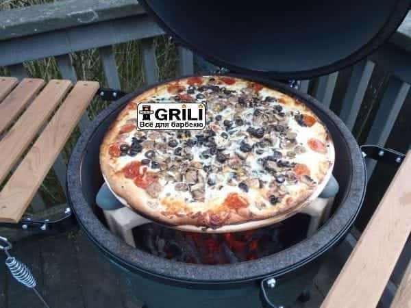 Пласка глиняна форма для випікання для М Big Green Egg (BSM / 401007) Код: 003126 Рівне - фото 3