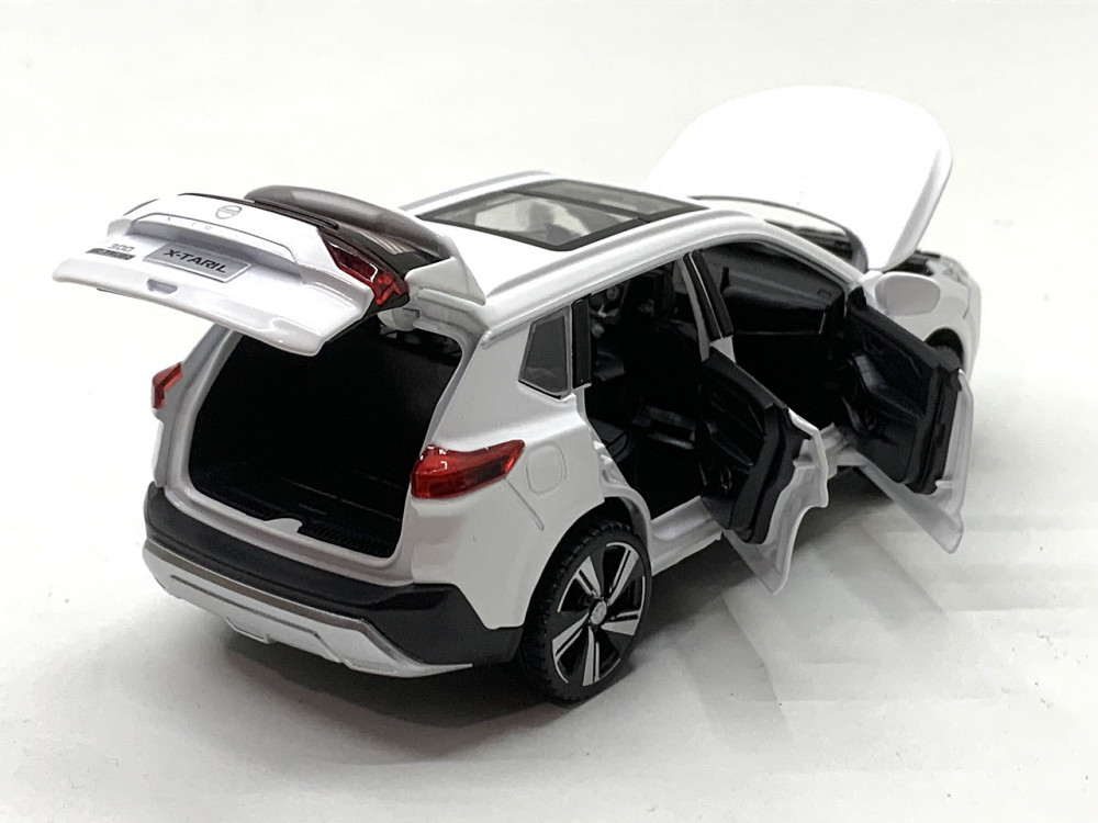 Машина TK Union Group Nissan x trail металопластик 1:32 звук світло інерція Біла (ТК-10415) Чернігів - фото 9
