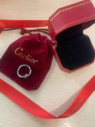 Кольцо Гвоздь посеребрение / Брендовое кольцо Cartier в красивой брендовой упаковке Одесса
