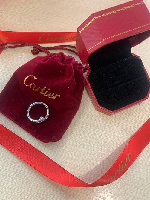 Кольцо Гвоздь посеребрение / Брендовое кольцо Cartier в красивой брендовой упаковке Одесса - изображение 3