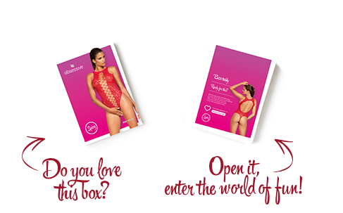 Ажурный бодистокинг с эффектом шнуровки Obsessive B120 teddy red S/M/L, красный Sex Aura Киев - изображение 7