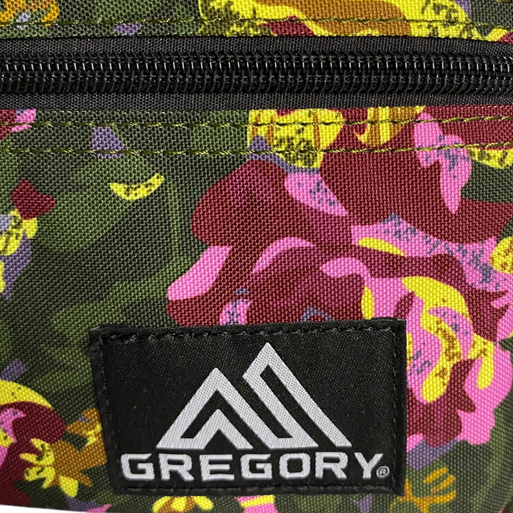 Сумка через плече Gregory padded shoulder pouch жовтогарячий квіти ver.2 Запоріжжя - фото 6
