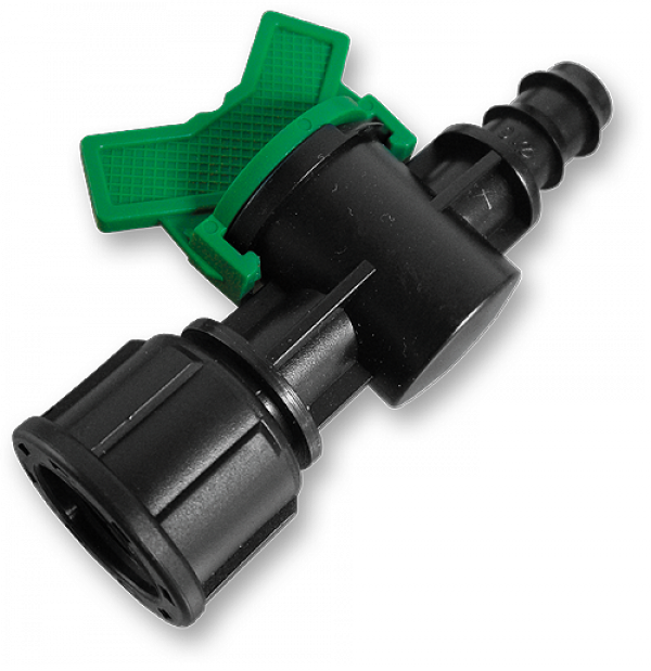 Мінікран лінійний різьба внутрішня 1/2 / штуцер для трубки 16мм, DSWZ12-1612L Киев - изображение 1