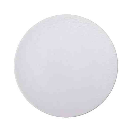 Тарелка сервировочная фарфоровая 25 см белая HP-7-723 Киев