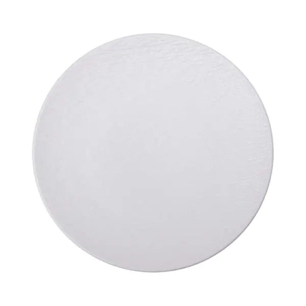 Тарелка сервировочная фарфоровая 25 см белая HP-7-723 Киев - изображение 1