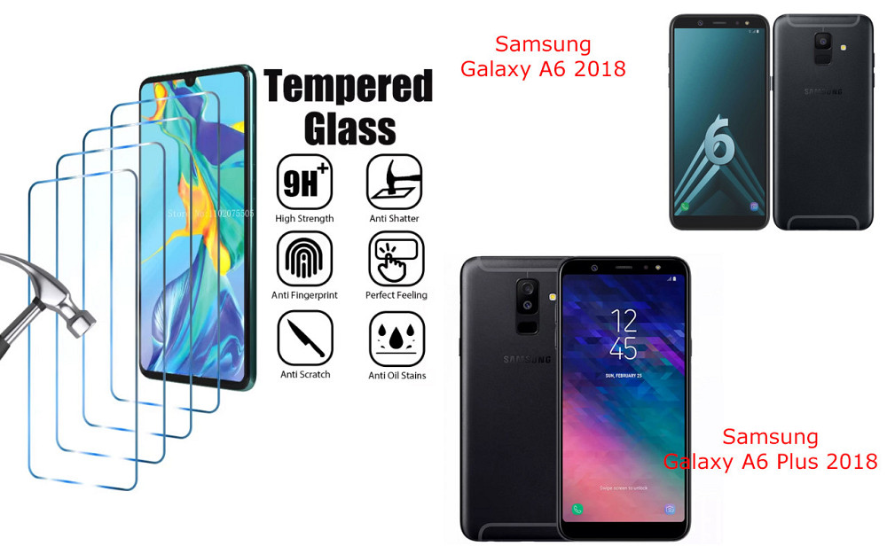Защитное стекло ArmorGlass для Samsung Galaxy A6 2018, Galaxy A6 Plus 2018 – устойчивое к царапинам и ударам Киев - изображение 1