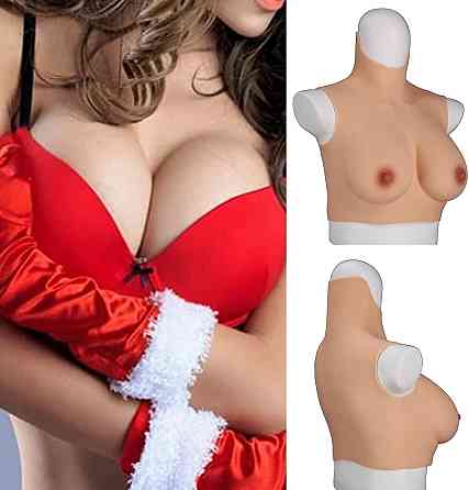 Реалістичні силіконові груди, протез грудей, розмір C Луцк