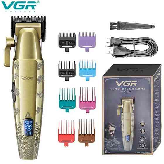 Акумуляторна машинка для стрижки CF-390 VGR V-036 Київ