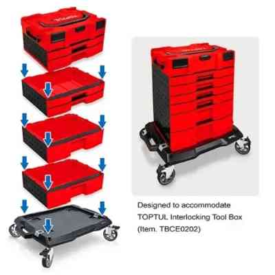 Тележка для инструмента Toptul для модульных ящиков (TCCC0107) Винница