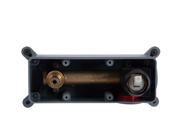 Смеситель для раковины Qtap Gemini скрытого монтажа QTGEM273BLM45694 черный/матовый Киев - изображение 5