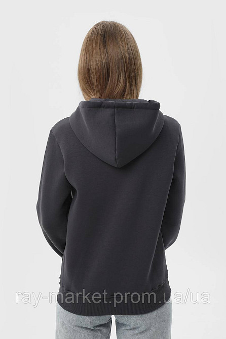 Набор женский худи утепленное 2шт RAY BASIC Бежевый/Темно-серый (U0401W-Cream-Dark Grey) XL Киев - изображение 9