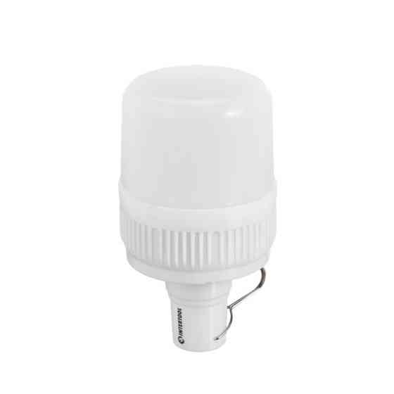 Світильник акумуляторний підвісний 14 SMD, сонячна панель, індикатор заряду INTERTOOL LB-0108 Київ