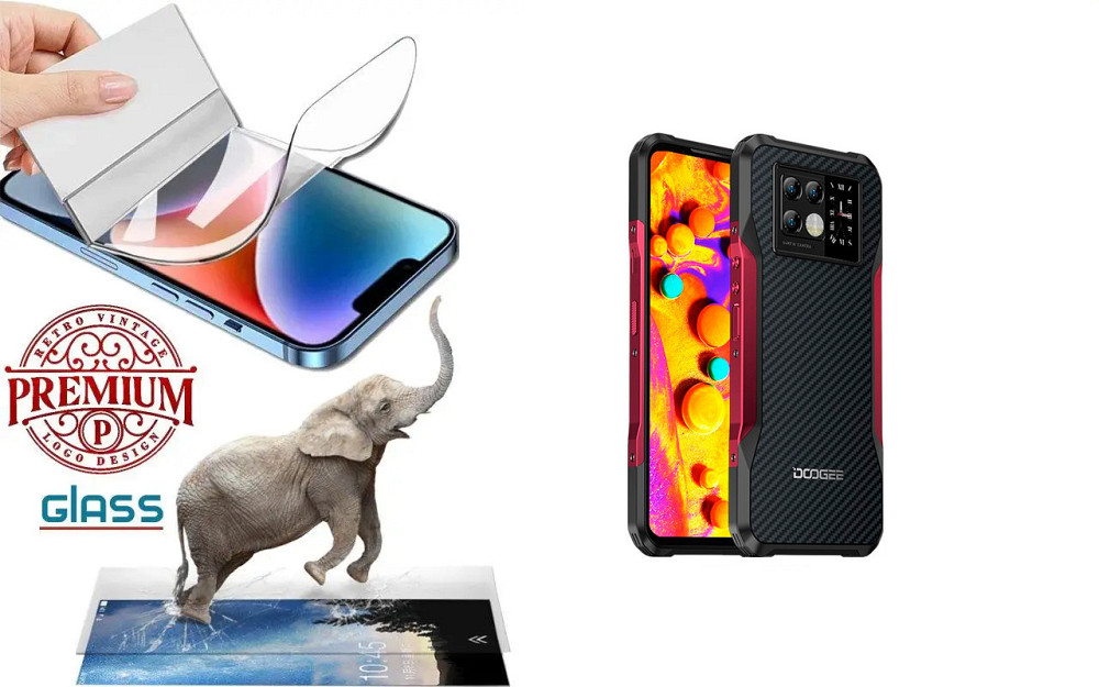 Поліуретанова плівка Doogee V20, V20 Pro, V20S, Premium, товщина 0,2 мм Київ - фото 1
