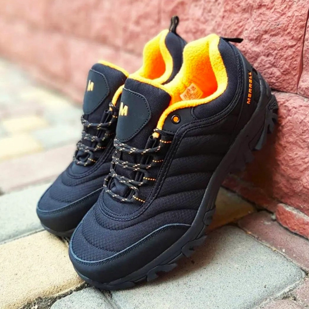 Кросівки MERRELL ТЕРМО Gore-Tex Чоловічі Жовтогарячі Мерелл Зимові Гортекс (розміри: 41,42) Дніпро - фото 9