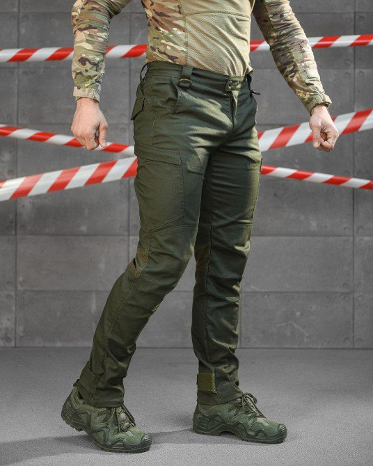 Тактические штаны TRACKING олива    ВТ3771 Одесса - изображение 2