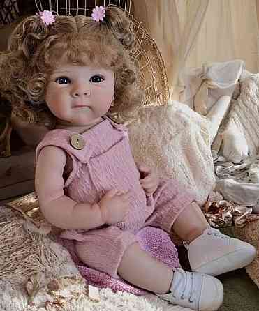 Кукла Реборн Девочка 46 см Реалистичная игрушка для детей Reborn doll. Харьков