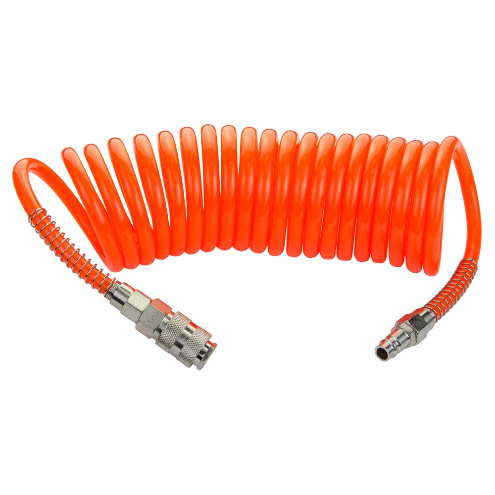 Шланг спиральный полиэтиленовый (PЕ) 5м 6.5×10мм GRAD (7011365) Ровно - изображение 1