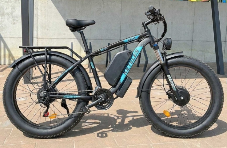 Супермощный электровелосипед KETELES K800 48v 2000вт полный привод. Харьков - изображение 8