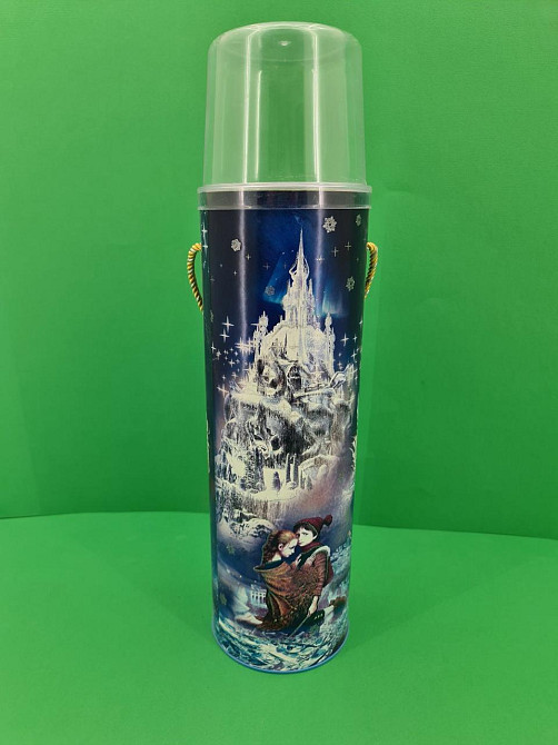 Новогодний тубус для конфет большой/Королева (d-117*360mm) (1 шт) Харьков - изображение 4