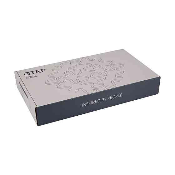 Змішувач для раковини Qtap Vlasta New високий QTVLA269GMB45653 Gunmetal Black PVD Київ
