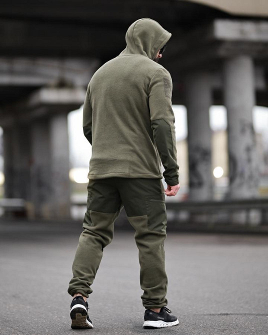 Флисовый спортивный тактический костюм TARANTUL oliva ТР6553 Одесса - изображение 13