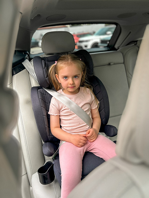 Автокрісло Velano Forza 2 в 1 i-Size (зріст 100-150 см) ISOFIX (Сірий) Київ - фото 9