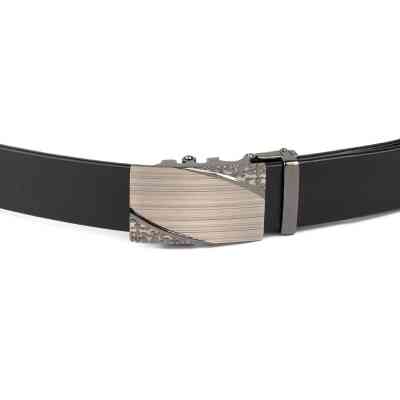 Ремень Vintage С автоматической пряжкой с узором Черный (20251) Винница