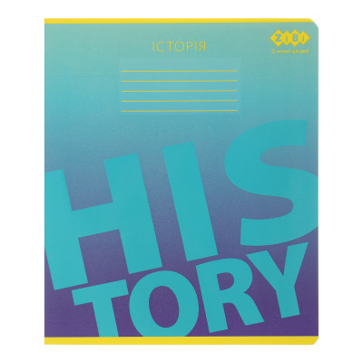 Зошит ZiBi предметний GRADIENT 48 аркушів клітинка, історія (ZB.1702-17) Вінниця - фото 1