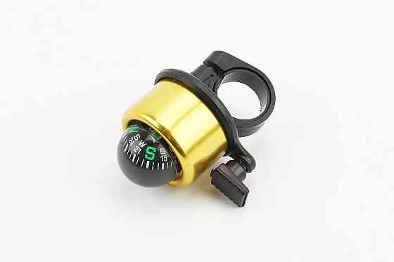 Дзвінок механічний "Компас", золотистий Київ