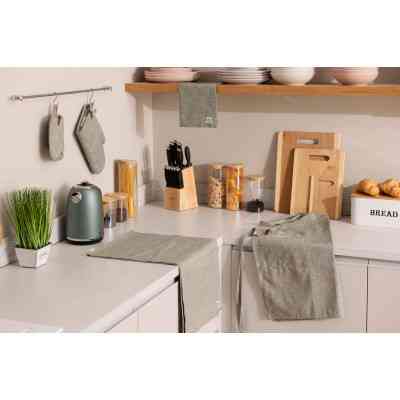 Серветка на стіл Ardesto Oliver зелений 40х40 см, 100% бавовна (ART06OG) Вінниця