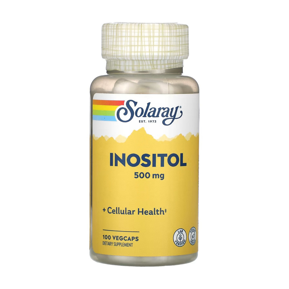 Инозитол Solaray Inositol 500mg 100 vcaps Киев - изображение 1
