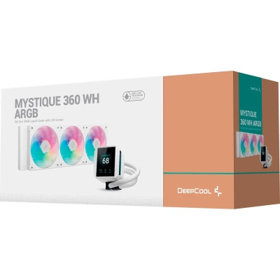 Система рідинного охолодження Deepcool Mystique 360 ARGB White (R-LX360-WHDSNMCP-G-1) Вінниця - фото 6
