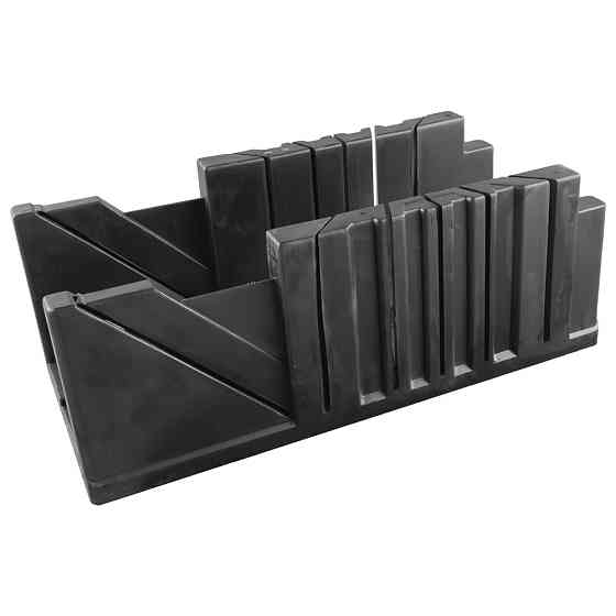 Стусло столярне пластикове MASTERTOOL 320х105х105 мм 22,5/45/90° 14-3845 Коломыя