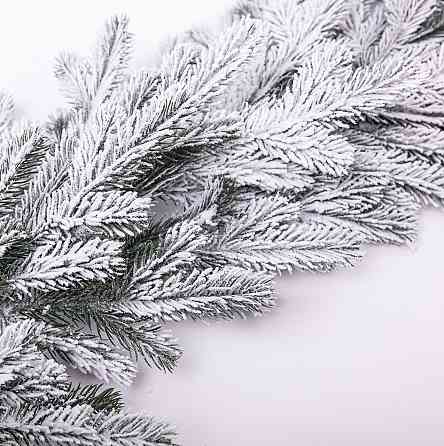 Хвойна лита гірлянда 2 м засніжені гілки ялинки TD-BRNCHSN2 Київ