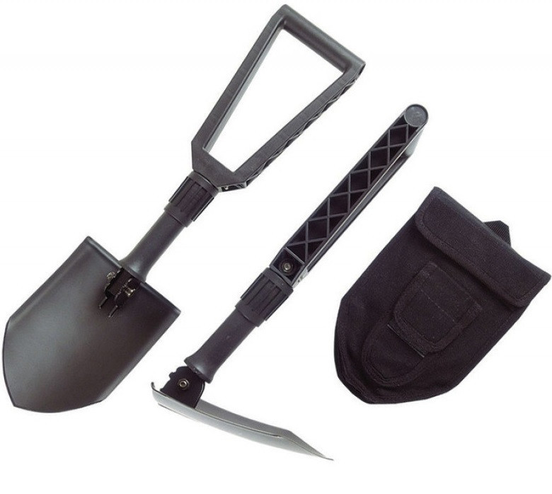 Универсальная Складная Лопата с чехлом Fiskars (1000621/131320) Сталь Нововолынск - изображение 1