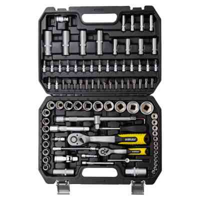 Набір інструментів Sigma насадок торцевих та біт 1/4&quot;, 1/2&quot; 94шт CrV mid (6003761) Вінниця