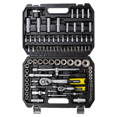 Набір інструментів Sigma насадок торцевих та біт 1/4&quot;, 1/2&quot; 94шт CrV mid (6003761) Вінниця - фото 3