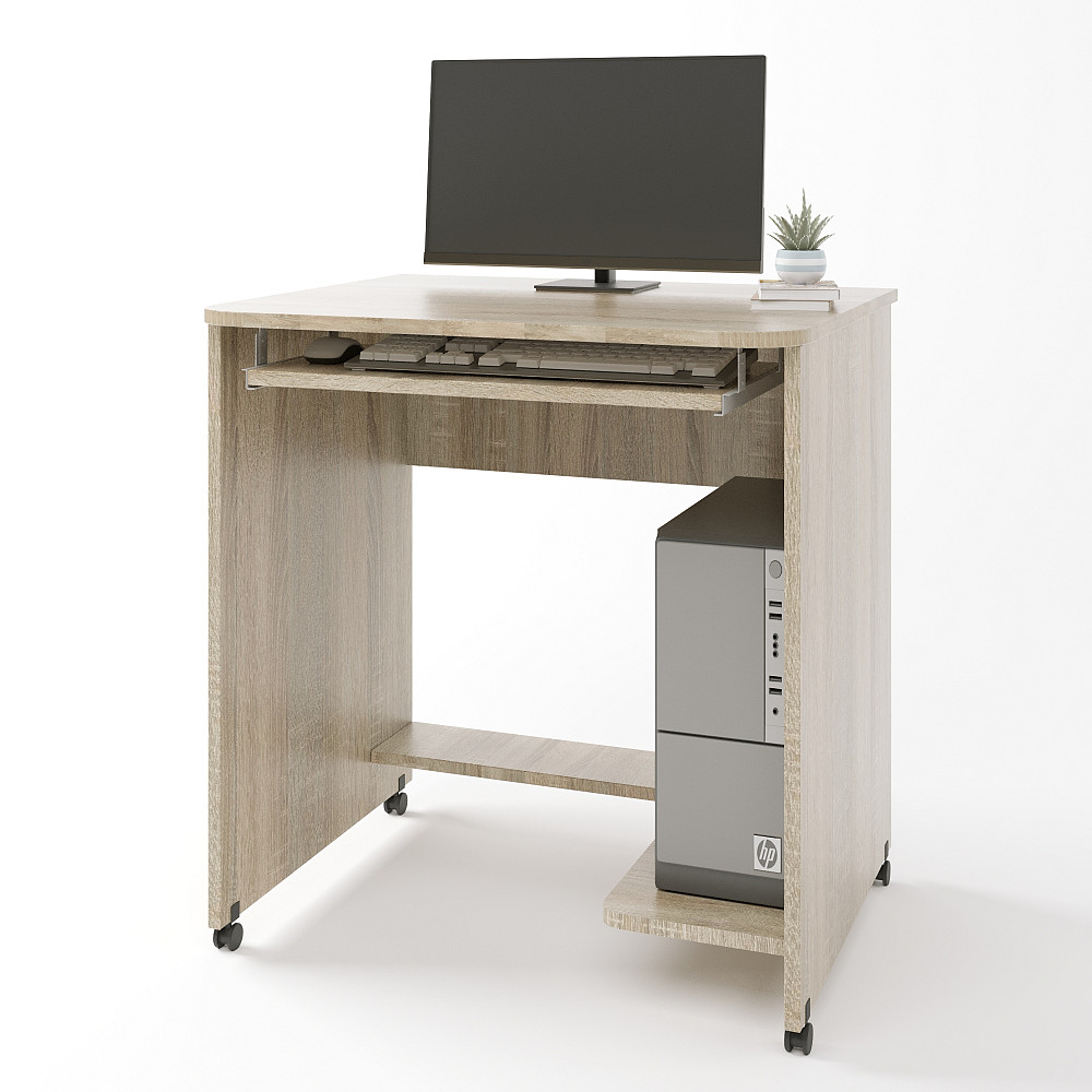 Стол компьютерный Мини ультра Эверест дуб сонома (DTM-2640) Львов - изображение 1