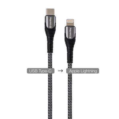 Дата кабель USB-C to Lightning 1.0m ColorWay (CW-CBPDCL033-GR) Винница - изображение 6