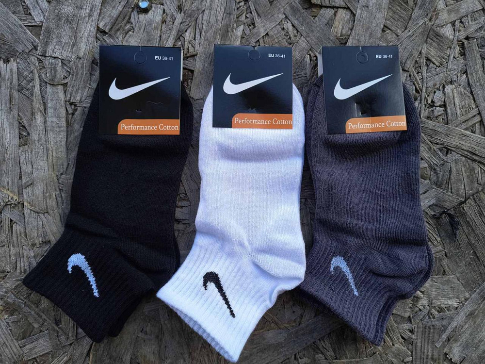 Носки женские спортивные 3шт. Носки из хлопка. Женские носки брендовые (3шт в уп). Размер 39-41 Киев - изображение 2