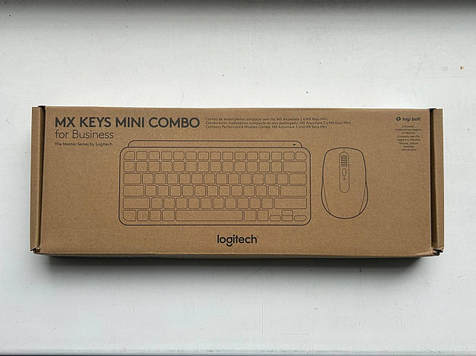 Комплект беспроводной Logitech MX Keys Mini Combo (клавиатура, мышь) Киев - изображение 1