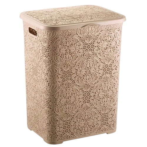 Кошик для білизни 42л 38,5*32,5*50см бежевий Lace ELIF Житомир