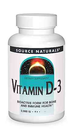 Витамин D3 Source Naturals Vitamin D-3 2000 IU 100 капсул Луцк