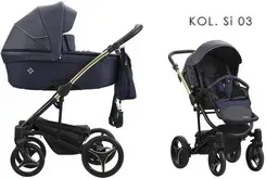 Дитяча коляска Bebetto Torino Si 03 Głęboko Spacerowy + Fotelik Київ - фото 1