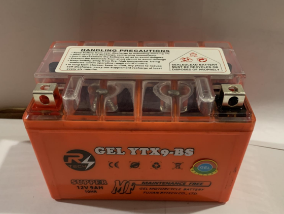 Аккумулятор скутера 12V 9А гелевый 151x86x106 Мукачево