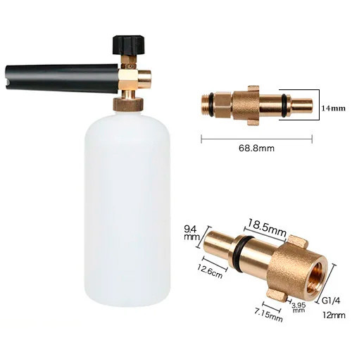 Піна насадка S2 1л для мийок Nilfisk Anlu Huter Київ - фото 3